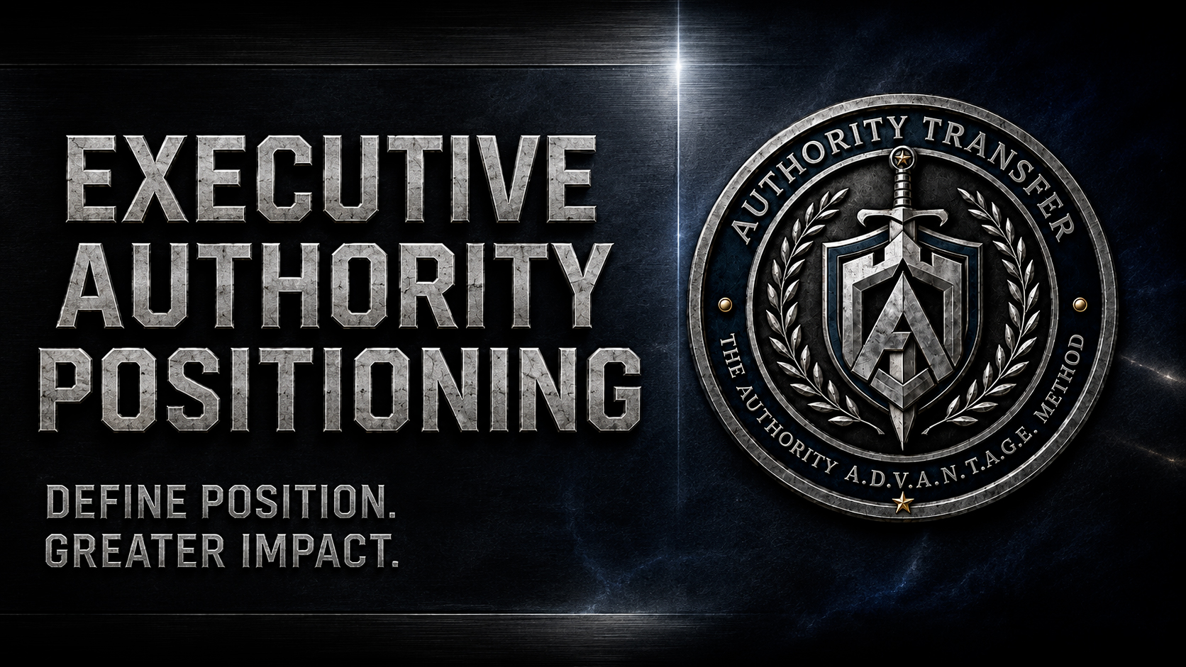 EXEXUTIV AUTHORITY POSITIONING