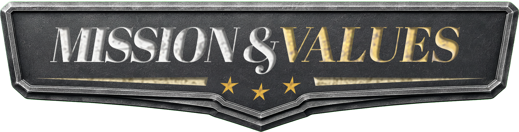 MISSION AND VALUES