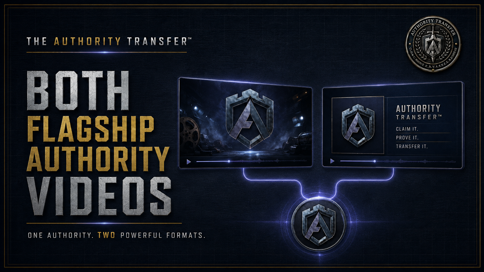 4 FLAGSHIP AUTHORITY VIDEOS box graphics SIGNATURE PAGE