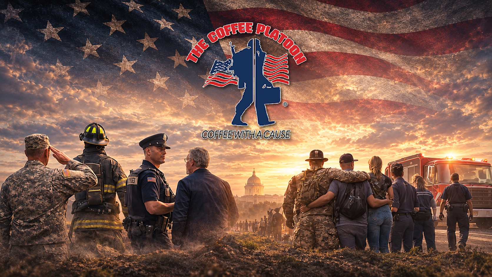 coffee pllatoon first responders